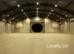 Airfield with Hangars, Bunkers & Military Buildings - Film & Photoshoot Location 